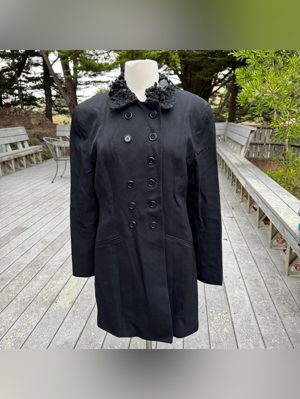 Ralph Lauren Black Long Jacket